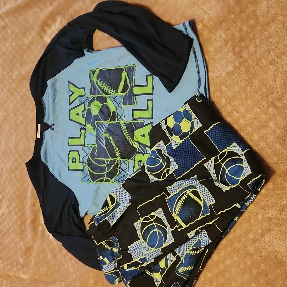 Sports themed pajamas